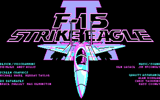 F-15 Strike Eagle II screenshot 3 for Sega Mega Drive
